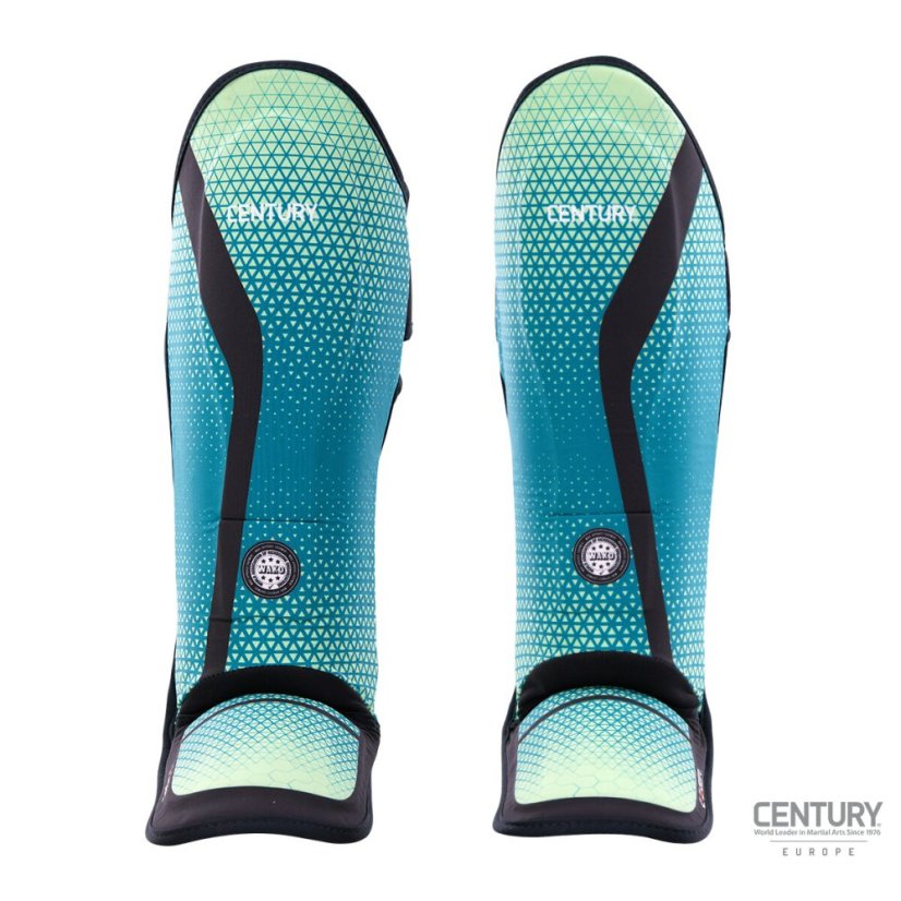 Chránič holene a členku C-GEAR Sport Discipline  schválený WAKO (prateľný) - Farba: Čierna/šedá, Veľkosť: XL