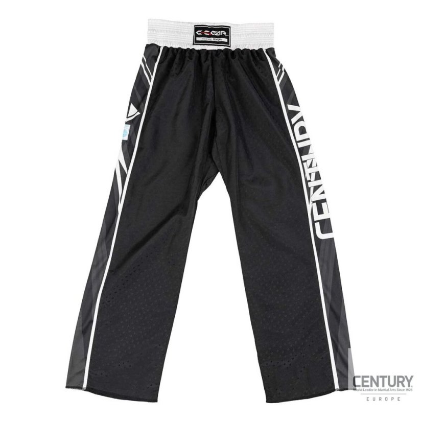 Kickboxerské nohavice C-Gear Integrity 2.0 schválené WAKO - Farba: Black/Gray, Veľkosť: M