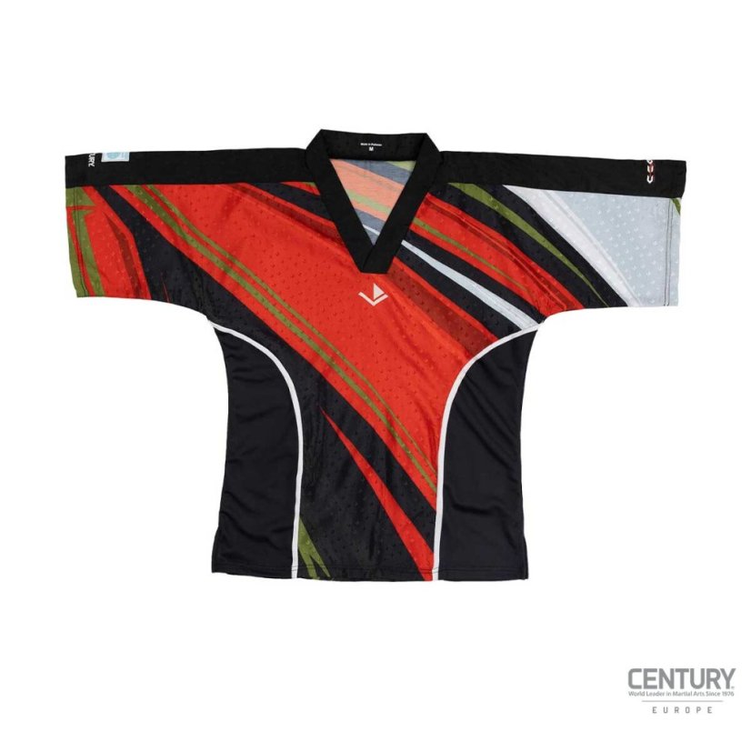 Pointfighting triko C-Gear Integrity 2.0 schválené WAKO - Farba: Černo/červená, Veľkosť: L
