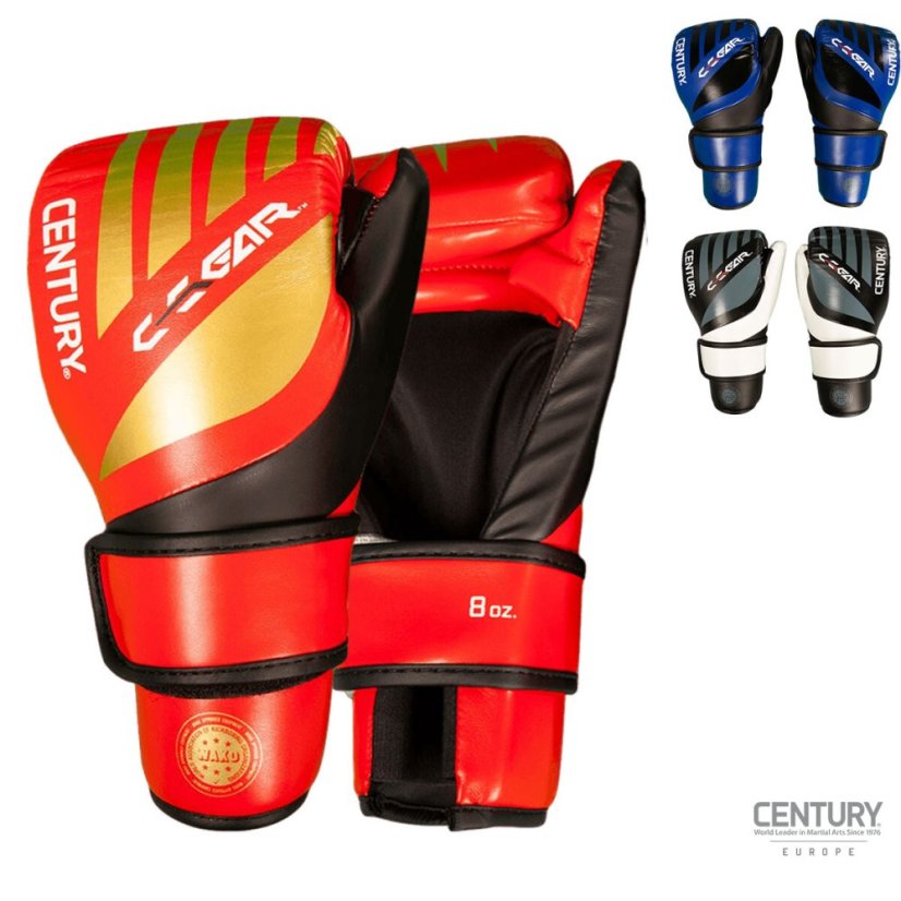 Rukavice pro pointfighting C-GEAR Integrity schváleno pro WAKO - Barva: Černo/Bílá, Velikost: Dětské