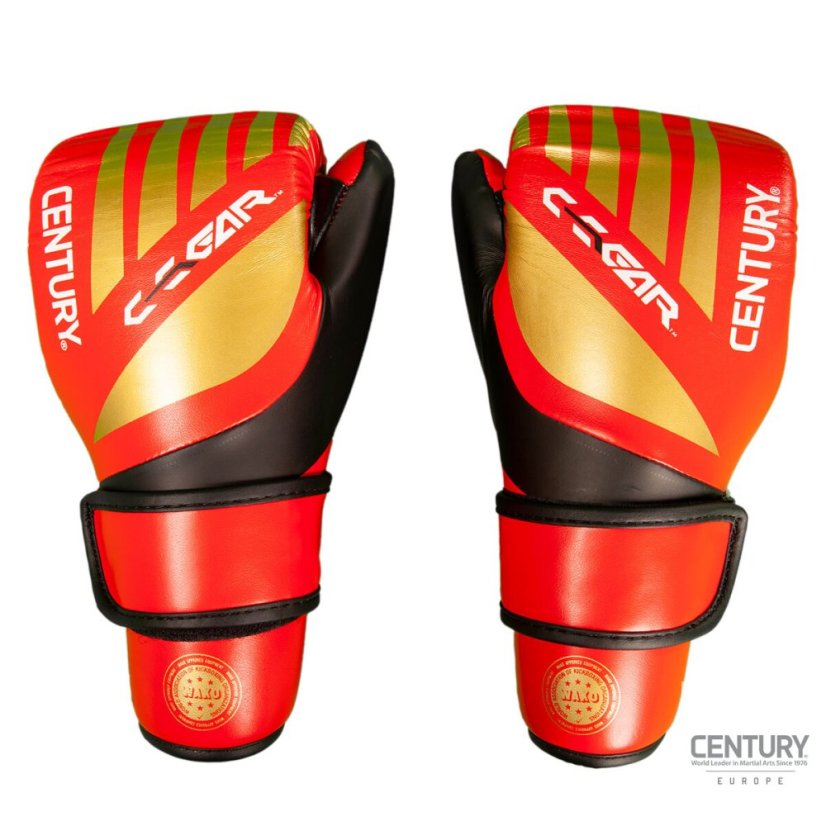 Rukavice pro pointfighting C-GEAR Integrity schváleno pro WAKO - Barva: Černo/Bílá, Velikost: Dětské