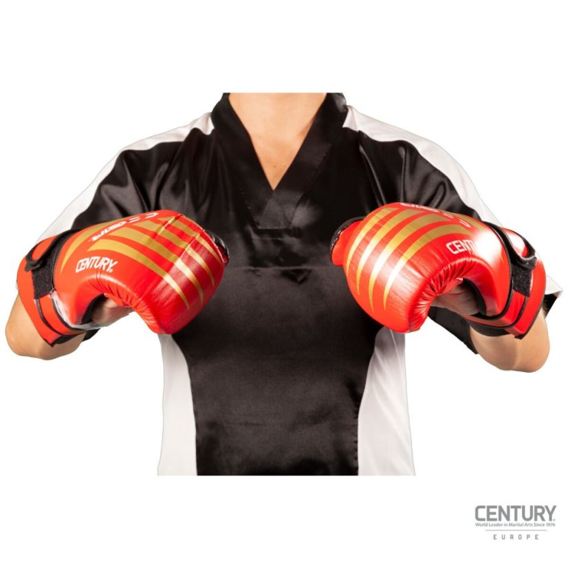 Rukavice pro pointfighting C-GEAR Integrity schváleno pro WAKO - Barva: Černo/Bílá, Velikost: Dětské